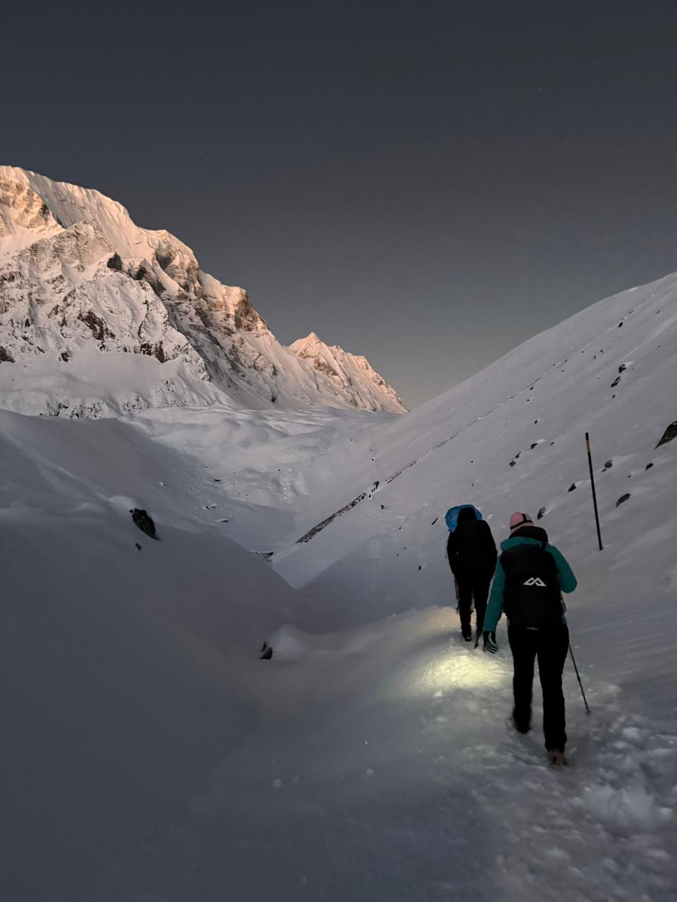 The majestic peaks of Mount Manaslu during the Manaslu Circuit Trek 2026
